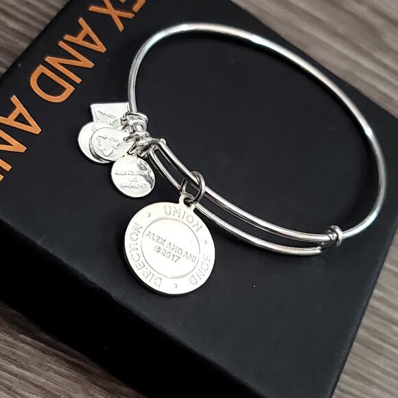 Alex and Ani Arrows of Friendship Charm Bracelet - Picture 6 of 9